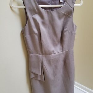 Love21 Forever 21 Taupe Work Dress Size Small